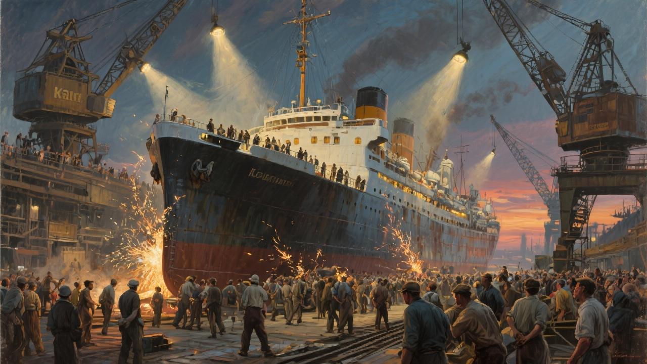 Hero image for The Production Miracle - Inside the Kaiser shipyards - building ships in days not months
